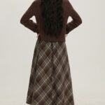 Dark-Academia-Outfit-2-in-1-Crochet-Sweater-And-Plaid-Skirt-Set (2)