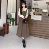 Dark-Academia-Vintage-Peter-Pan-Collor-Sweet-Kawaii-Dresses-for-Women (7)